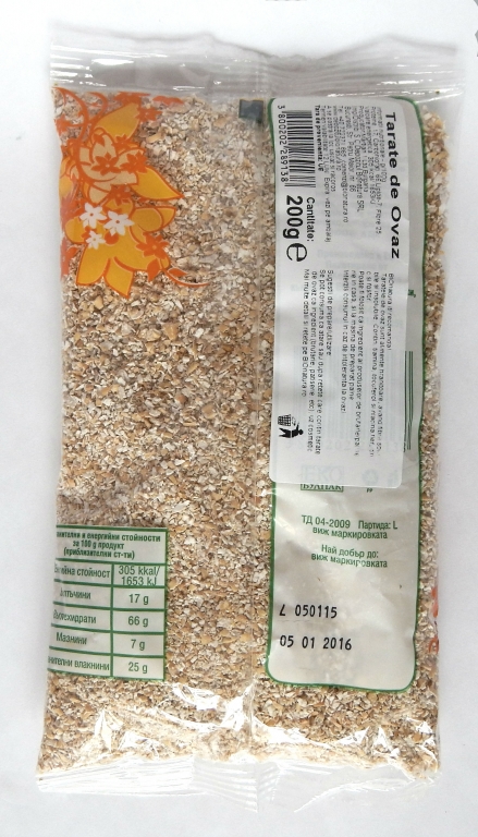 Tarate ovaz 200g - BIONATURA