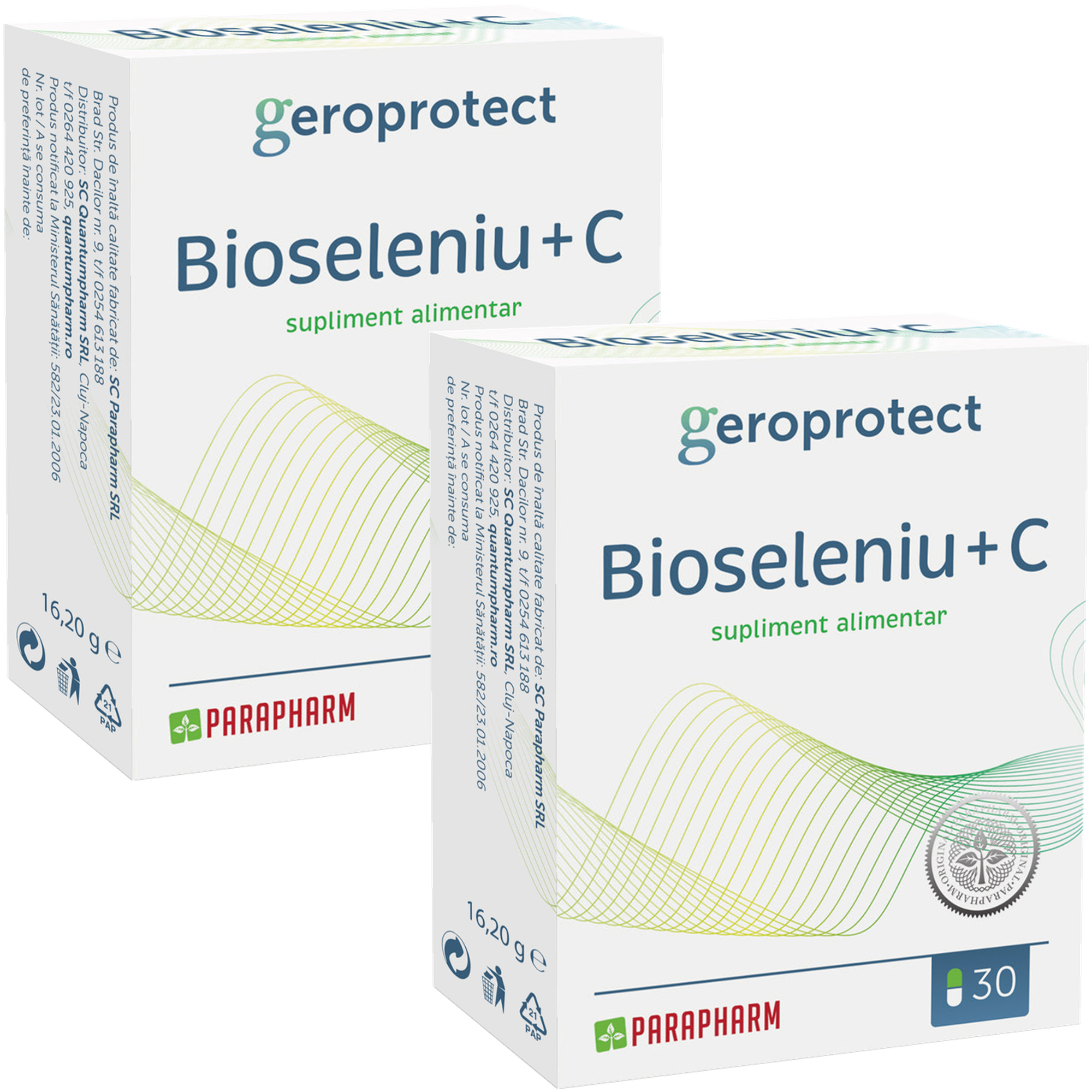 Pachet BioSeleniu C 2x30cps - PARAPHARM