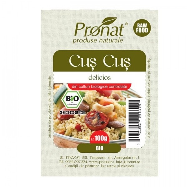 Cuscus grau eco 200g - PRONAT