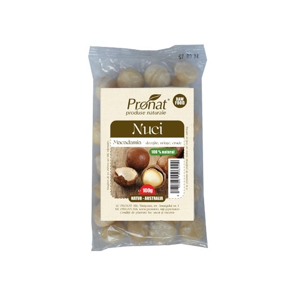 Macadamia crud 100g - PRONAT