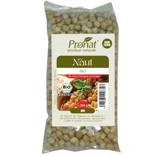 Naut boabe eco 200g - PRONAT