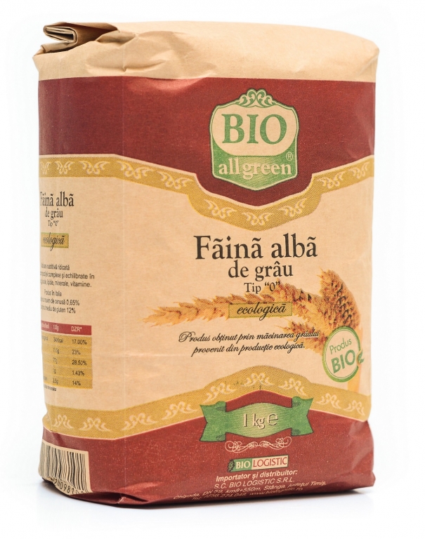 Faina grau alba T000 eco 1kg - BIO ALL GREEN