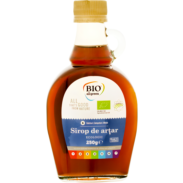 Indulcitor sirop artar grad A eco 250g - BIO ALL GREEN