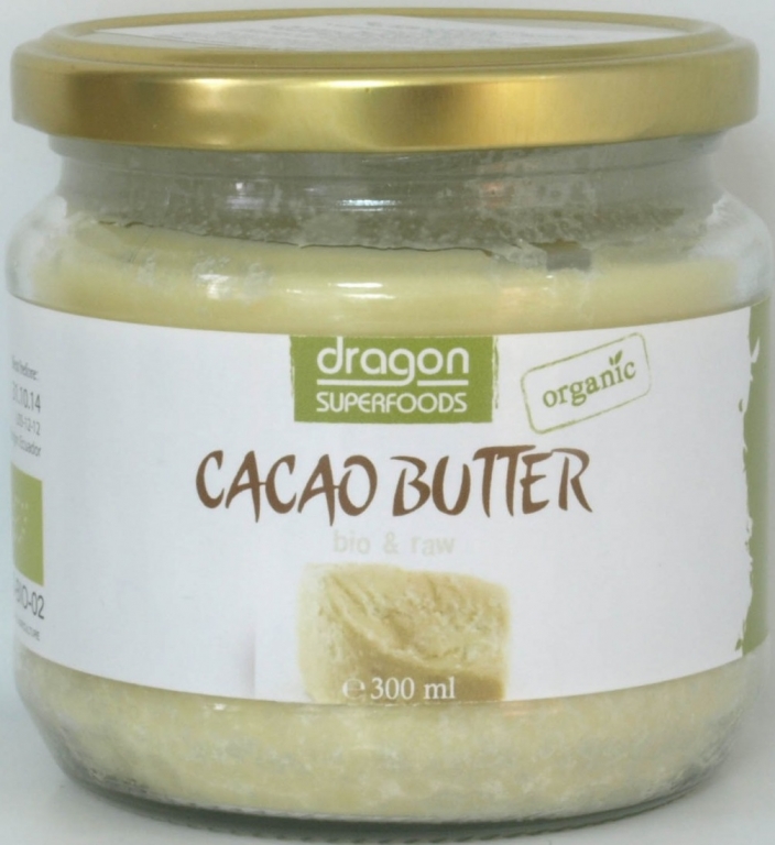 Unt cacao raw bio 100g - DRAGON SUPERFOODS