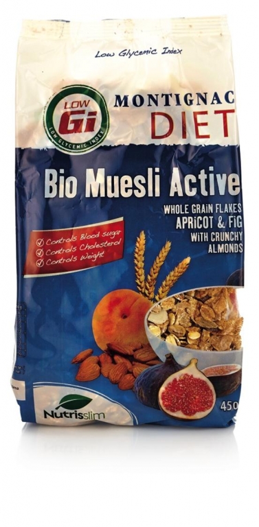 Musli active Montignac Diet eco 450g - NUTRISSLIM