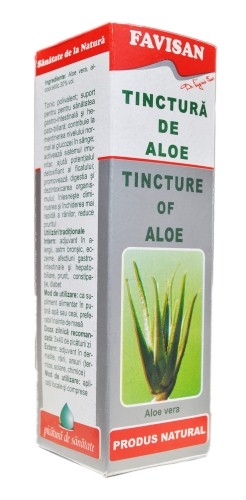 Tinctura aloe 50ml - FAVISAN