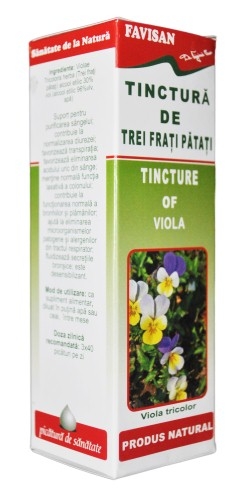 Tinctura trei frati patati 50ml - FAVISAN