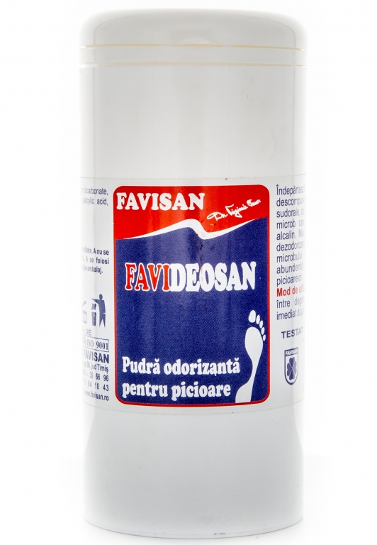 Pudra picioare odorizanta 77g - FAVISAN