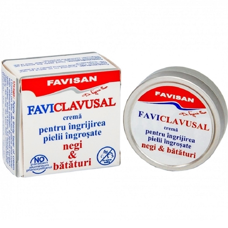 Crema Piele Ingrosata Negi Bataturi Faviclavusal 10ml - Favisan