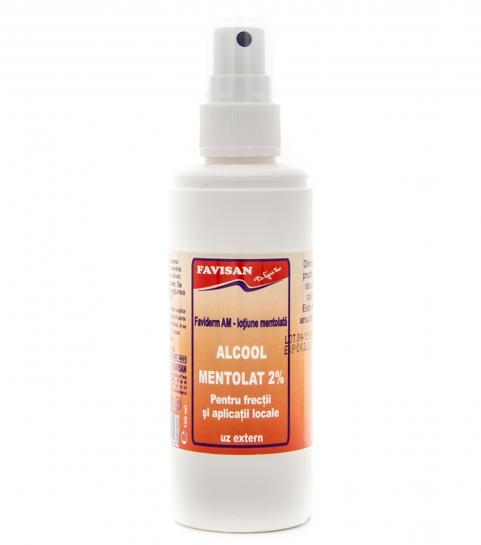 Alcool mentolat 100ml - FAVISAN