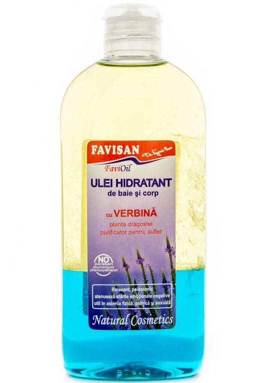 Ulei baie corp hidratant verbina 300ml - FAVISAN