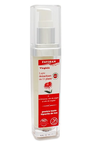 Lapte demachiant 11plante 30ml - FAVISAN