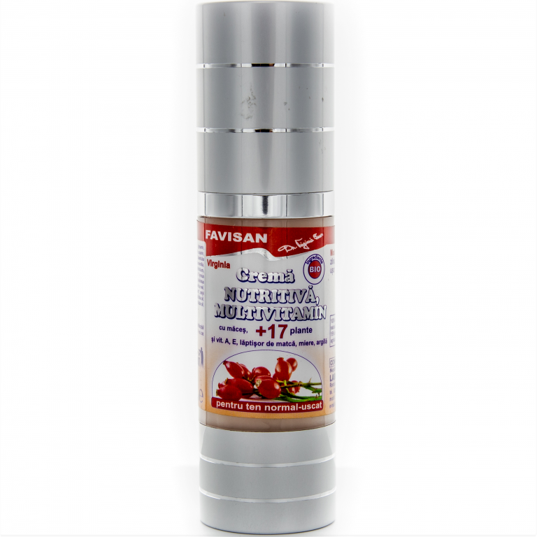 Crema nutritiva multivitamin 17plante 30ml - FAVISAN