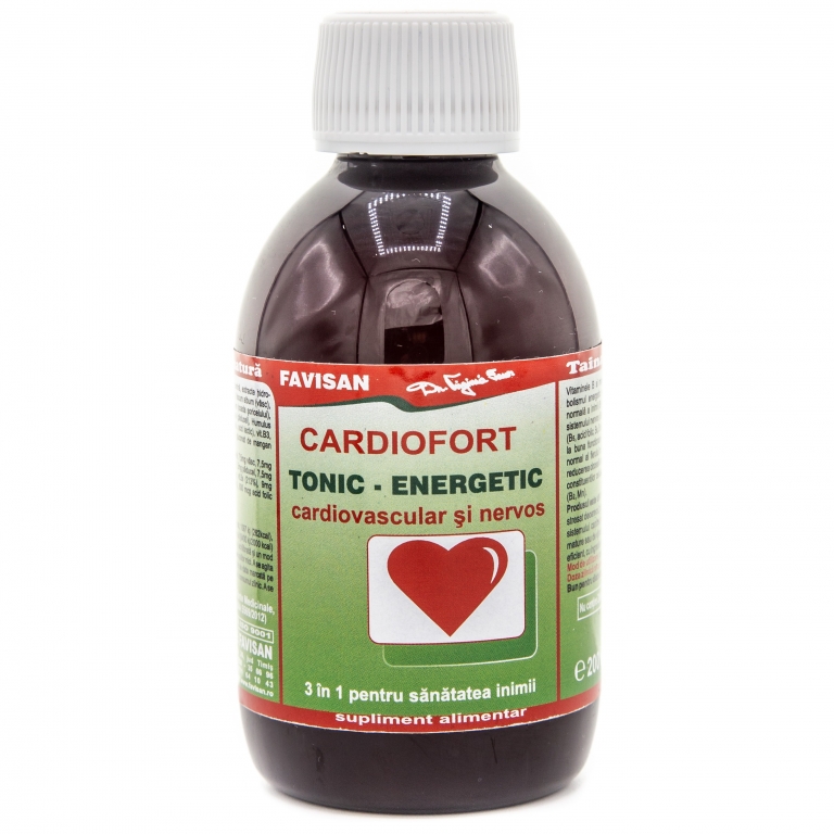 Tonic energetic Cardiofort 200ml - FAVISAN