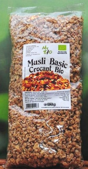 Musli crocant Basic eco 375g - MY BIO