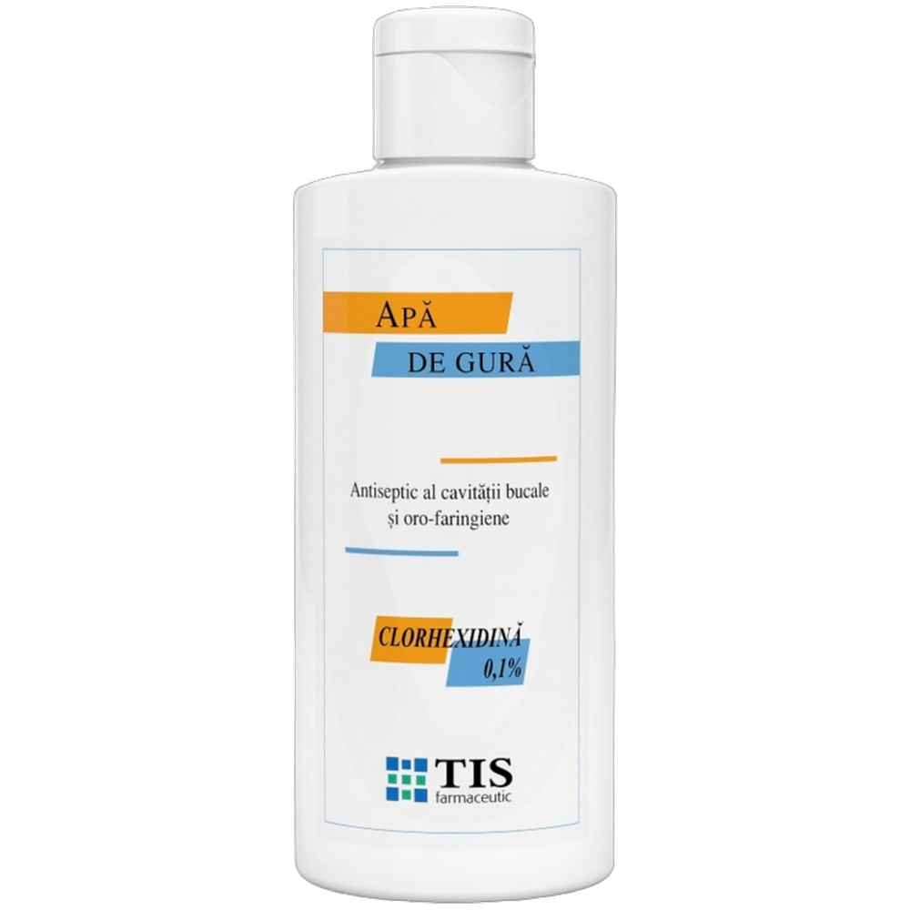 Apa gura clorhexidina 0,1% Tisodent 150ml - TIS