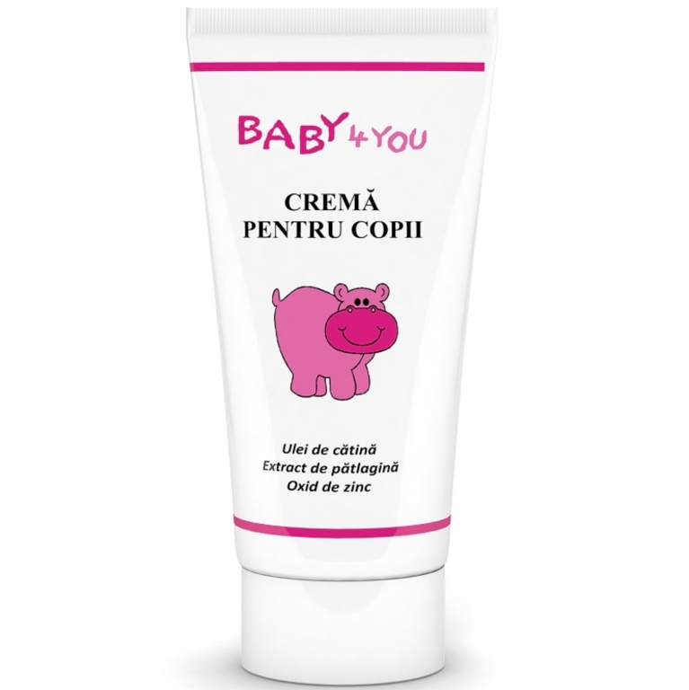 Crema Copii Ulei Galbenele Catina Baby4you 50ml - Tis