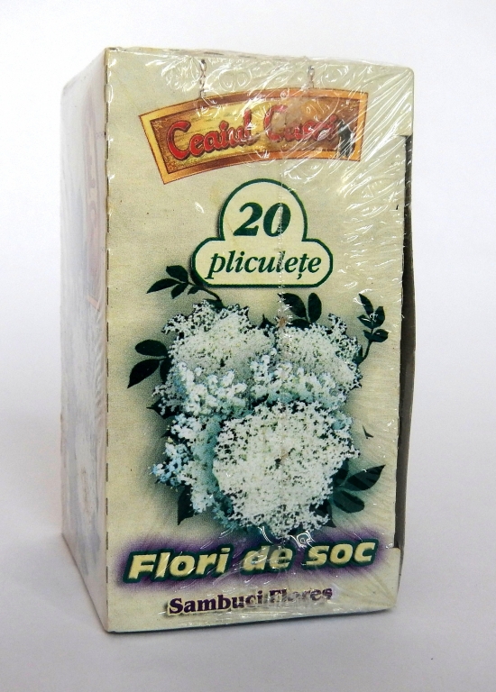 Ceai soc flori 20dz - CEAIUL CASEI