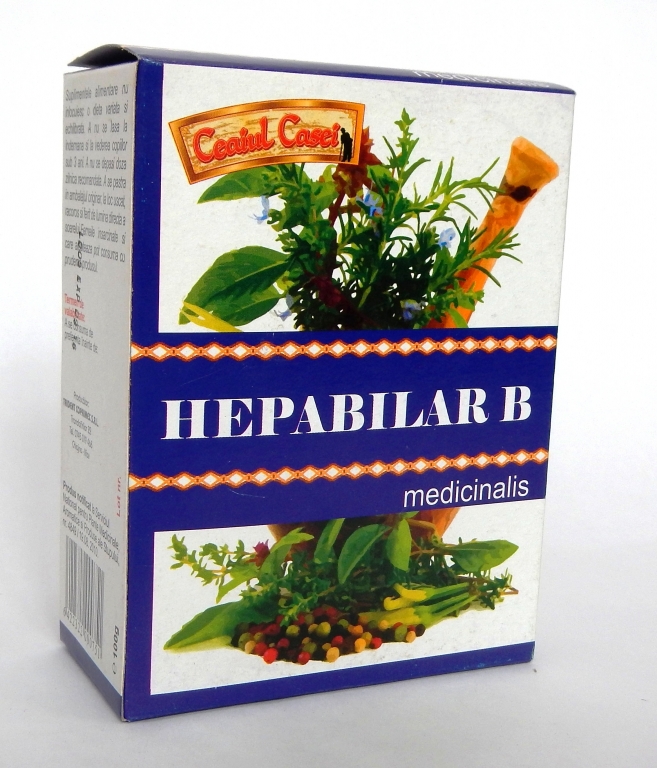 Ceai hepabiliar B 100g - CEAIUL CASEI