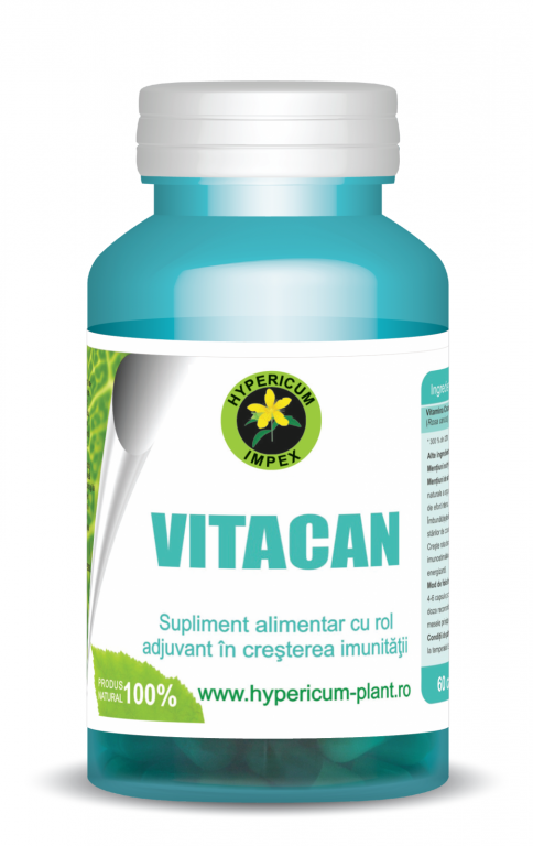 Vitacan [vitamina C naturala] 60cps - HYPERICUM PLANT